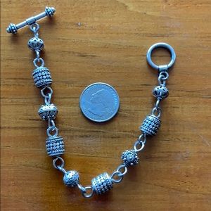Beautiful, unique silver bracelet